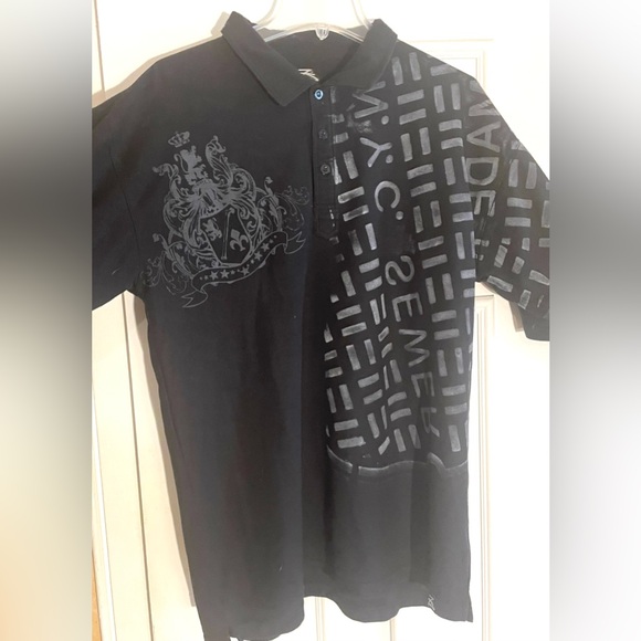 Make a Statement: Unique NYC Upcycled Long Sleeve T-Shirt - Size: L. - Picture 2 of 5